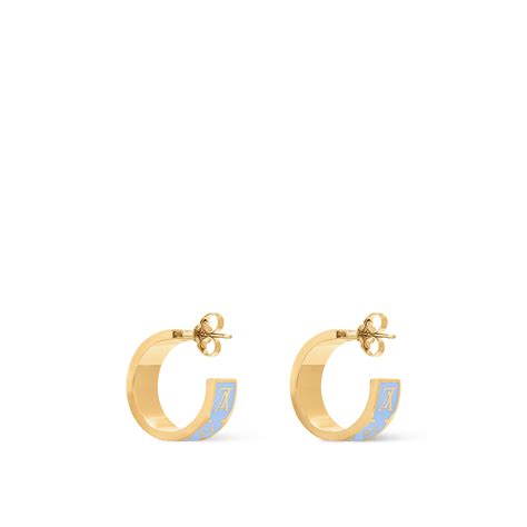 louis vuitton ohrringe monogram|Nanogram Earrings S00 .